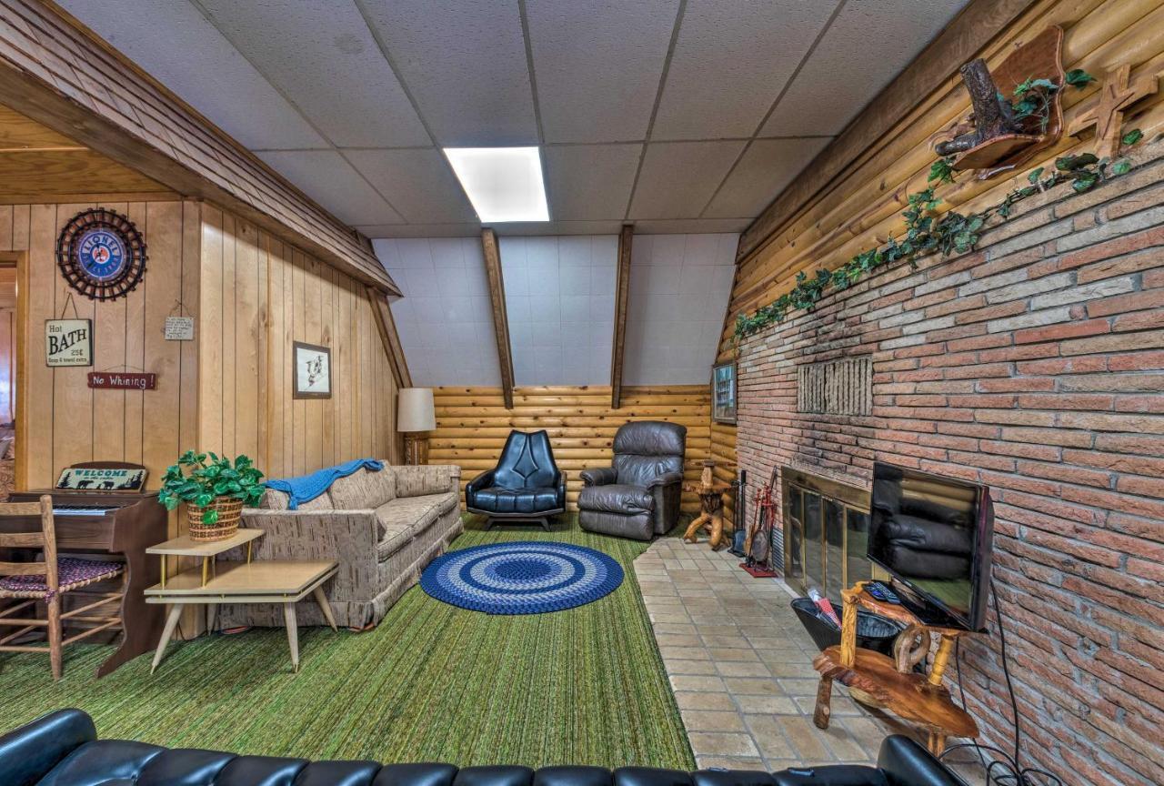 Ruidoso Cabin With Forest Views And Covered Porch Eksteriør bilde