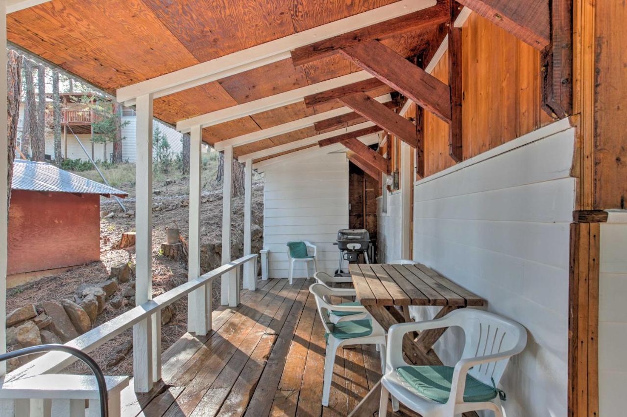 Ruidoso Cabin With Forest Views And Covered Porch Eksteriør bilde